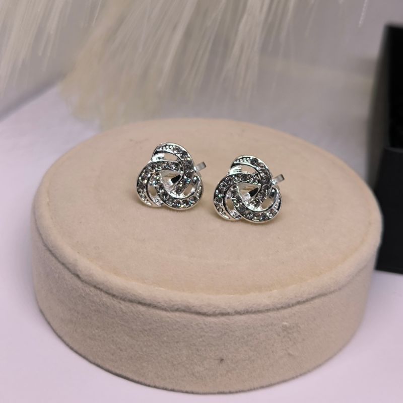 Mirdzoši sudraba krāsas klipši