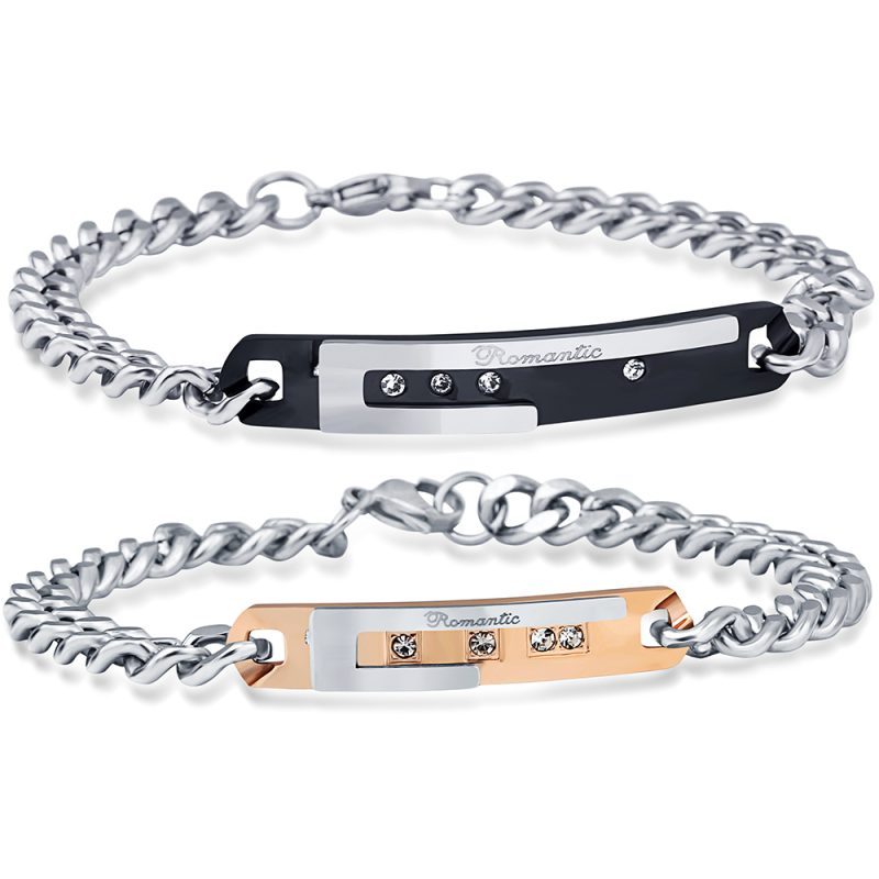 Rokassprādžu komplekts pārim "Romantic"