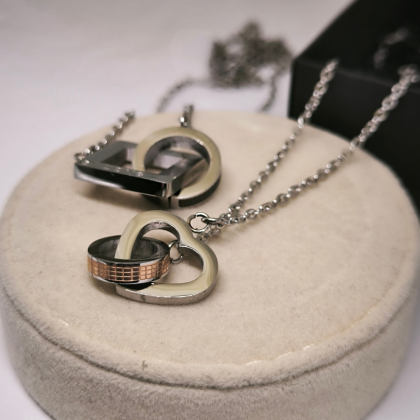 Kaklarotu komplekts pārim "Love forever"
