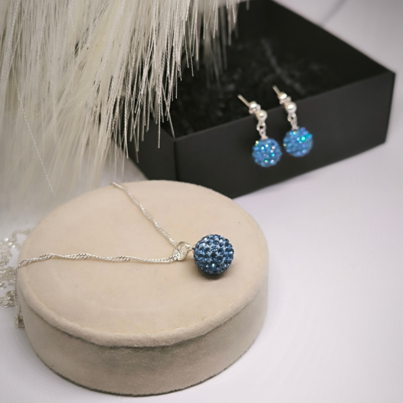 Shamballa stila rotaslietu komplekts