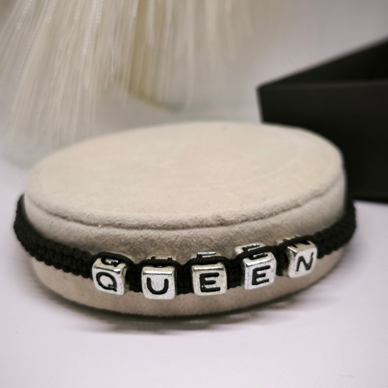 Auduma rokassprādzes "King un Queen"