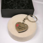 Atslēgu piekariņu komplekts pārim "Heart to you"