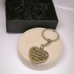Atslēgu piekariņu komplekts pārim "Heart to you"