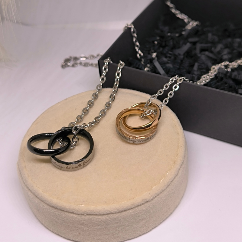 Pāra kaklarotu komplekts "Mūžīgā saikne"