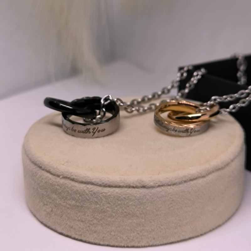 Pāra kaklarotu komplekts "Mūžīgā saikne"