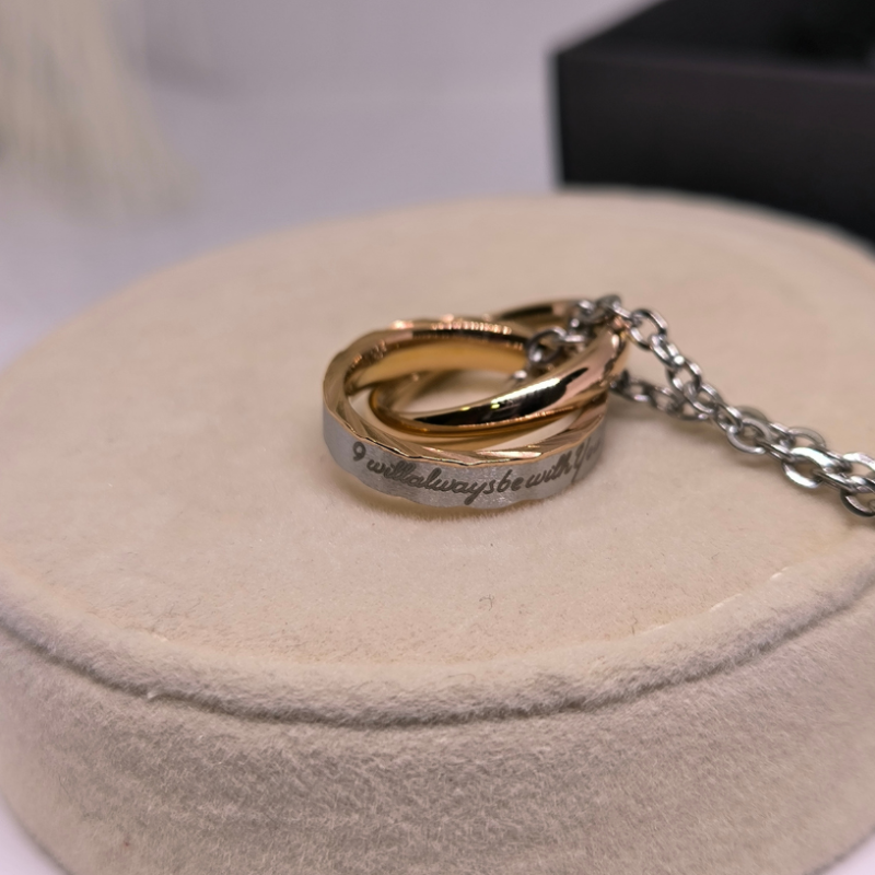 Pāra kaklarotu komplekts "Mūžīgā saikne"