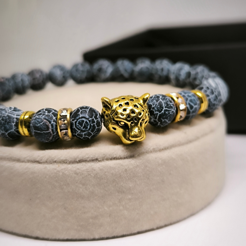 Unisex rokassprādze "Leopards"