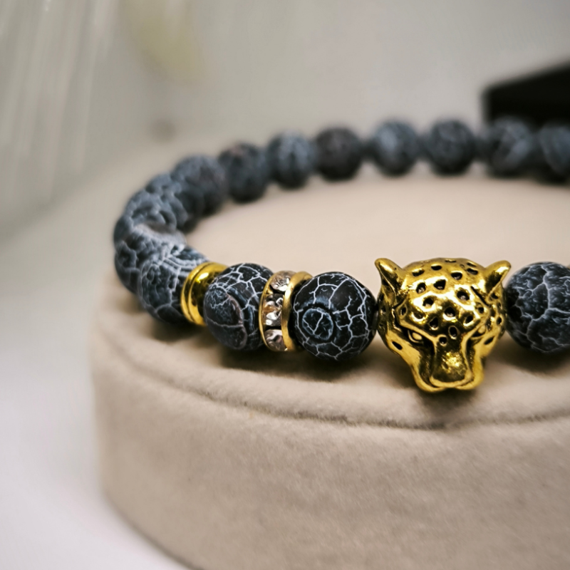 Unisex rokassprādze "Leopards"