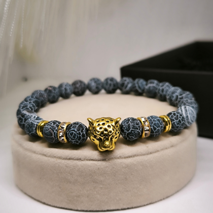 Unisex rokassprādze "Leopards"