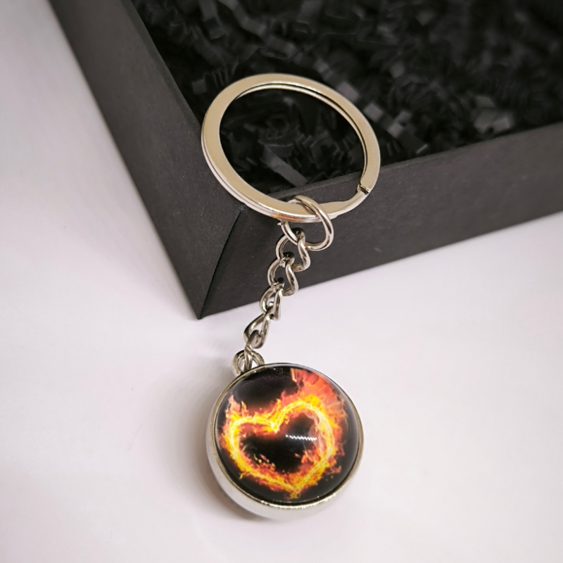 Atslēgu piekariņš "Liesmojošā sirds"