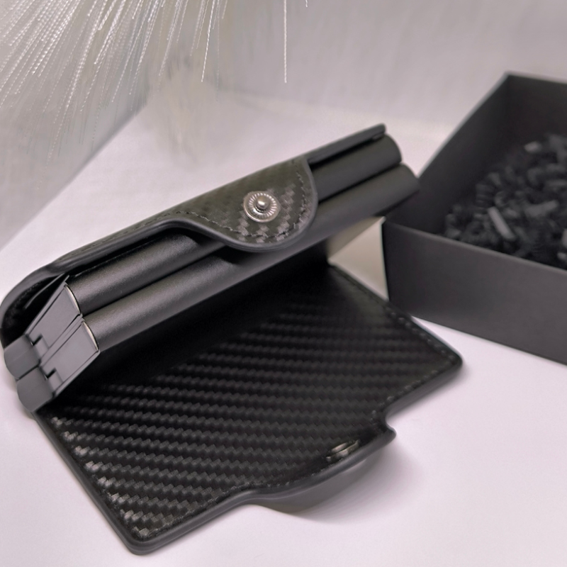 Vīriešu "DIENQI Anti Rfid" karšu maks