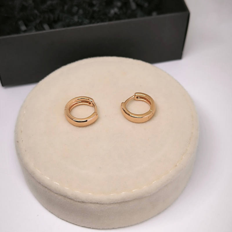 Gredzena formas minimālistiskas sieviešu auskari