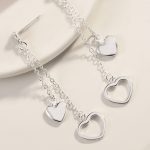 Dubultās auskari ar sirsniņām