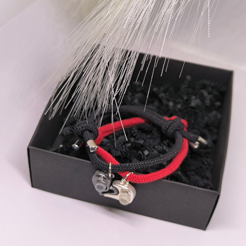 Magnētisko rokassprādžu komplekts "Sirds"