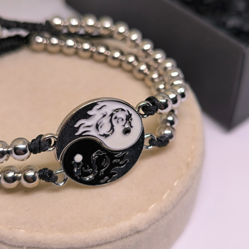 Minimālistiskas pāru rokassprādzes „Sudraba harmonija“