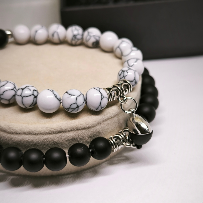 Rokassprādžu komplekts pārim "Mīlestības magnēti"