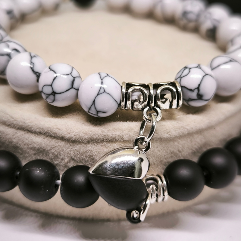 Rokassprādžu komplekts pārim "Mīlestības magnēti"