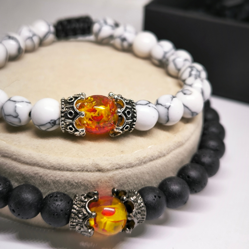 Divkrāsu izsmalcināta dizaina rokassprādžu komplekts