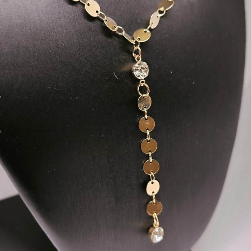 Zelta krāsas kaklarota meitenēm