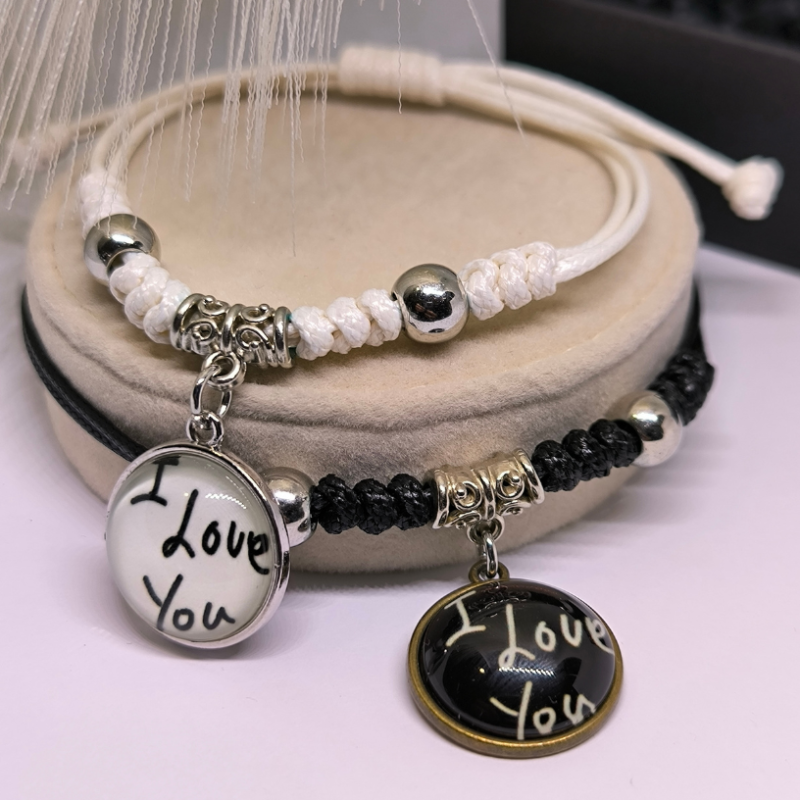 Ekskluzīva dizaina rokassprādžu komplekts pāriem