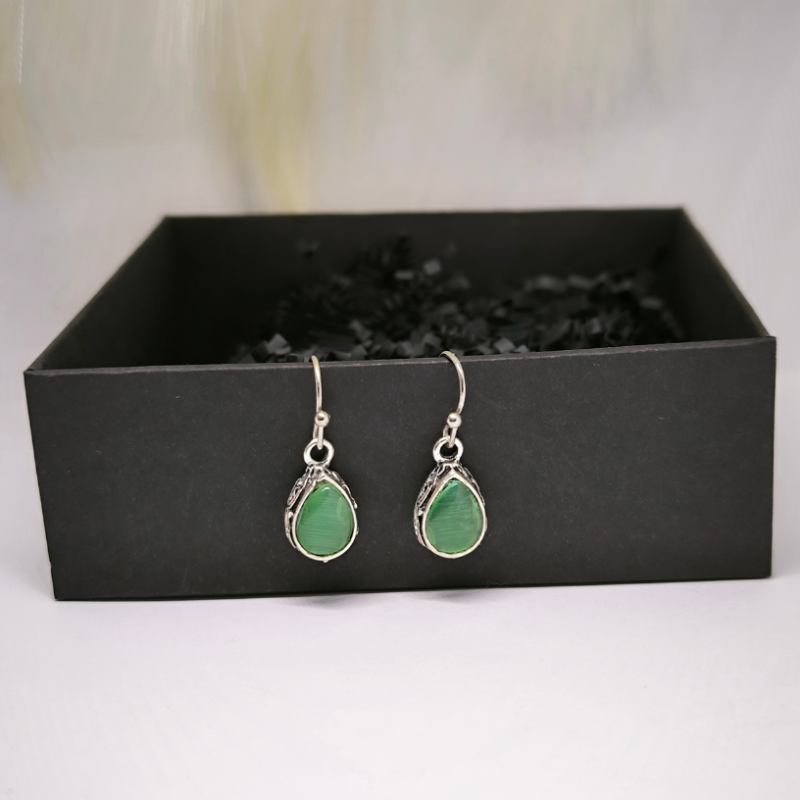 Bohēmas stila auskari sievietēm ar cirkoniju