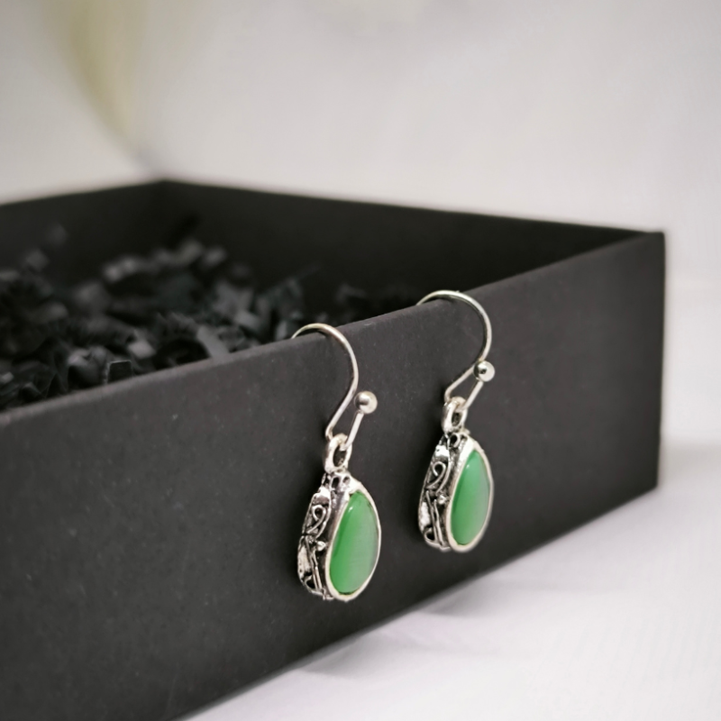 Bohēmas stila auskari sievietēm ar cirkoniju