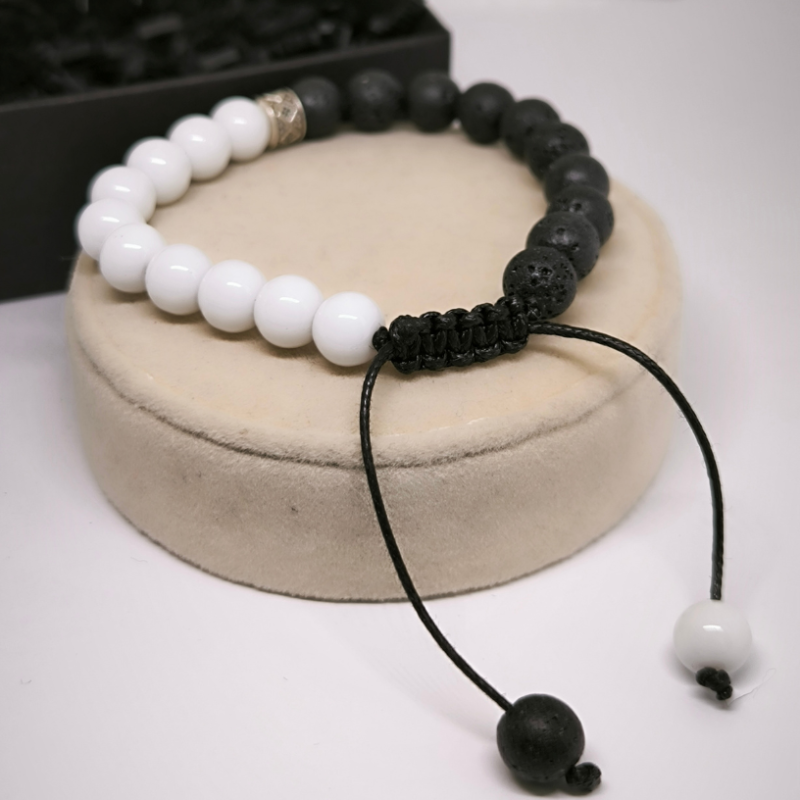 Regulējama lavas krellīšu rokassprādze