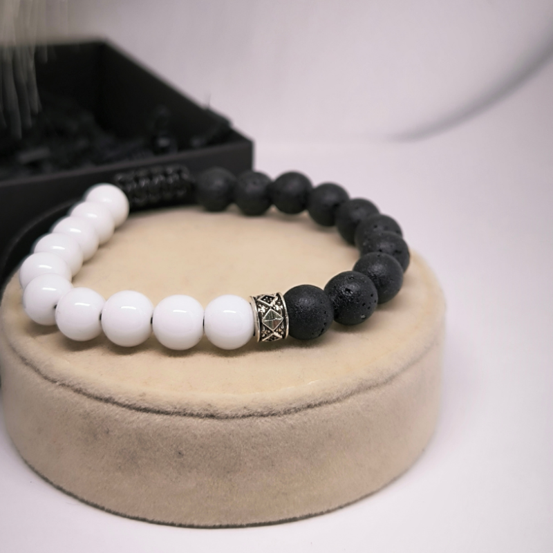 Regulējama lavas krellīšu rokassprādze