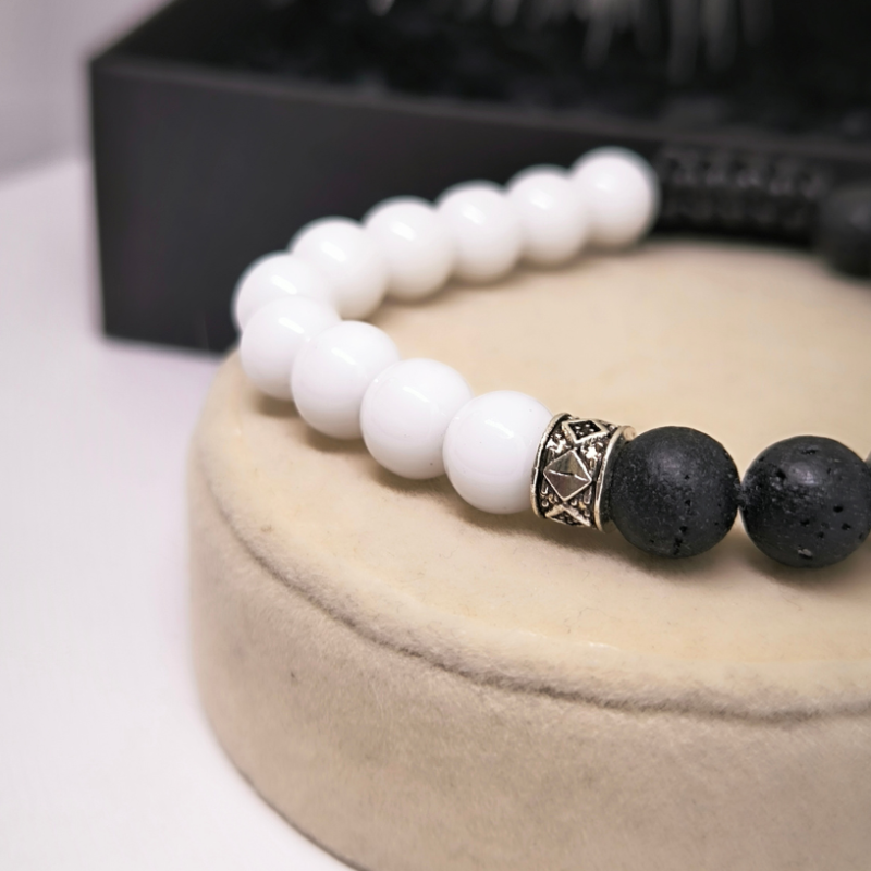 Regulējama lavas krellīšu rokassprādze