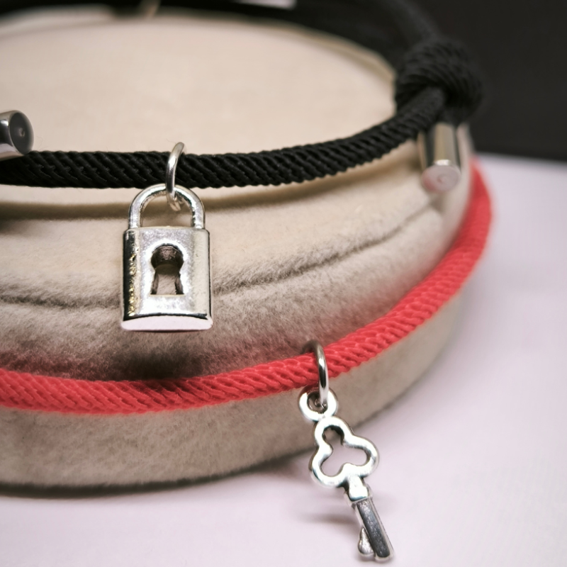 Auduma rokassprādzes ar magnētisko aizdari