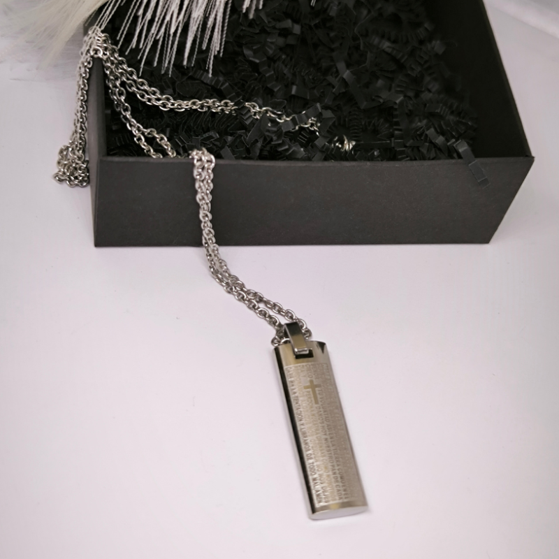 Nerūsējošā tērauda vīriešu kaklarota