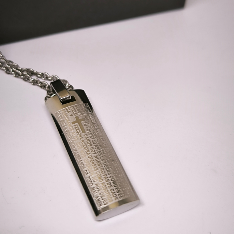 Nerūsējošā tērauda vīriešu kaklarota