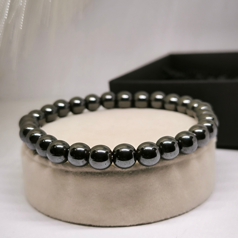 Enerģētiskā hematīta rokassprādze