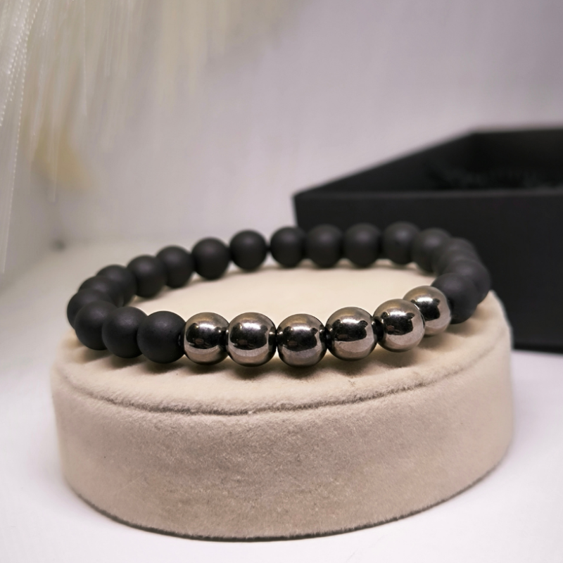 Dabīgo akmeņu rokassprādžu komplekts