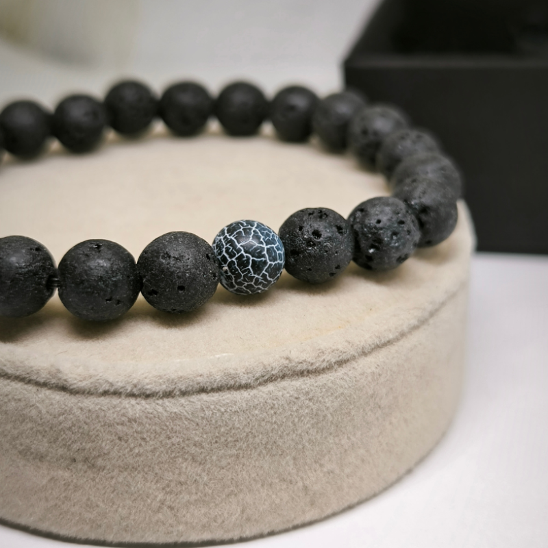 Dabīgā akmens rokassprādžu komplekts ''Attālums''