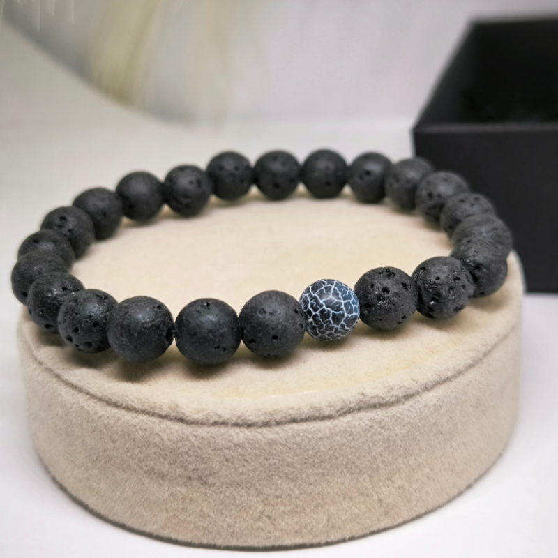 Dabīgā akmens rokassprādžu komplekts ''Attālums''