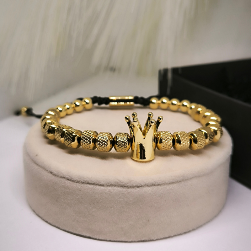 Stilīgu vīriešu rokassprādžu komplekts no nerūsējošā tērauda