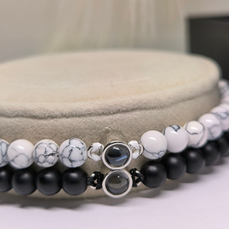 Rokassprādžu komplekts pāriem "Es tevi mīlu"