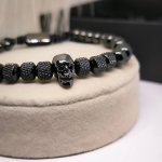 Vīriešu rokassprādze „Skull Prestige“