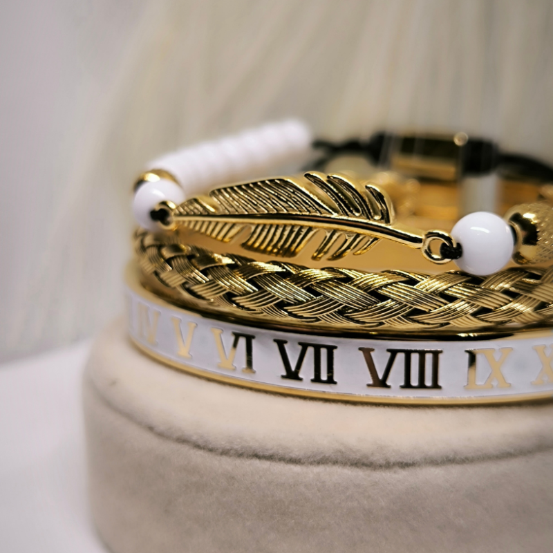 Rokassprādžu komplekts „Drosmīgs vīrietis“