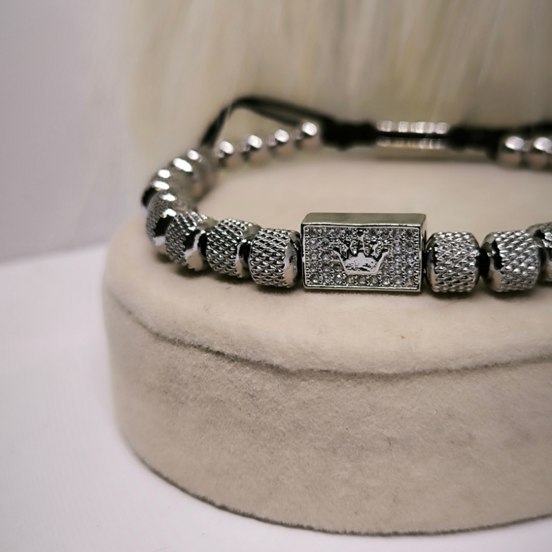 Charm stila nerūsējošā tērauda rokassprādze