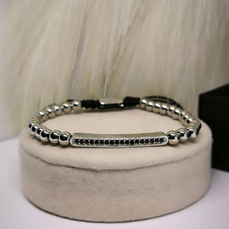 Charm stila nerūsējošā tērauda rokassprādze