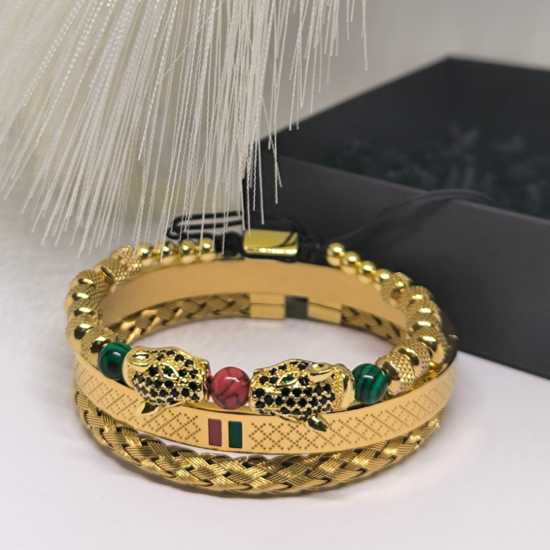 Rokassprādžu komplekts "Vīrieša greznība"