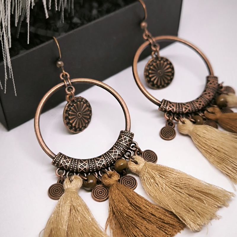 Indiāņu stila auskari