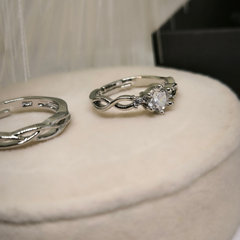 Gredzenu komplekts pārim "Pīnē"