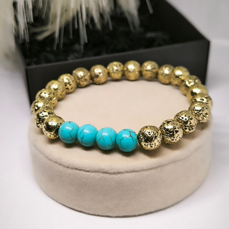 Pāru rokassprādžu komplekts „Zilā Kaislība“