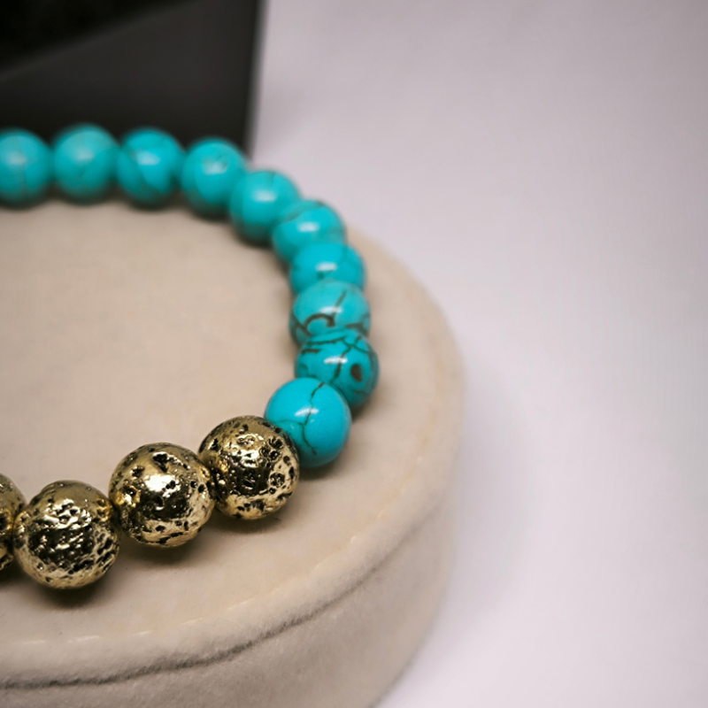 Pāru rokassprādžu komplekts „Zilā Kaislība“