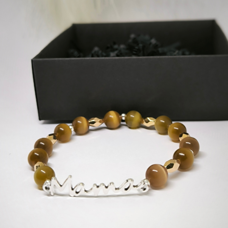 Rokassprādze „Mama“ ar roku darbu