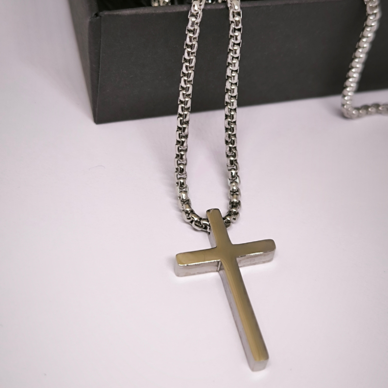 Vīriešu kaklarota „Krustiņš”