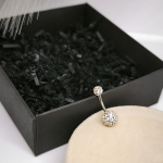 Nabas pīrsings „Shamballa“